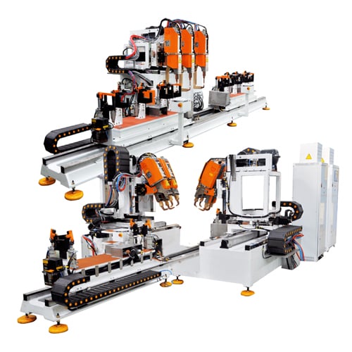 آلة اللحام النقطي المخصصة للحام لعتبة باب السيارة