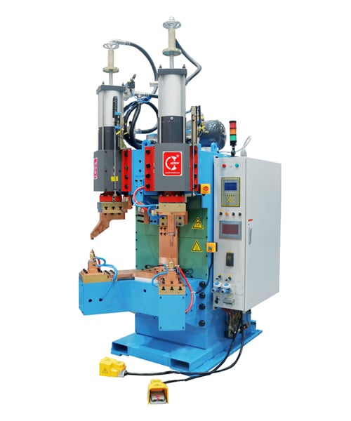 آلة لحام إسقاطي بتفريغ المكثفات ذات رأس مزدوج 15KJ