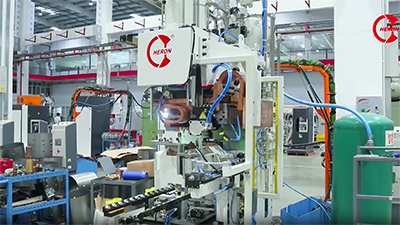 ماكينة اللحام 880KVA MFDC لأنابيب المياه وأنابيب النفخ، DB-880-19008