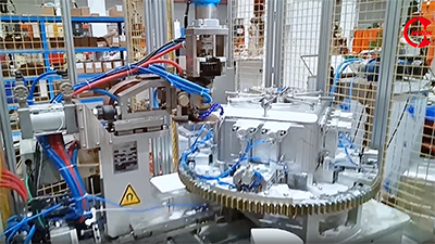 ماكينة لحام الدرزة 165KVA MFDC لبطانة ولوح قاع غسالة الصحون، FB-165-C18001