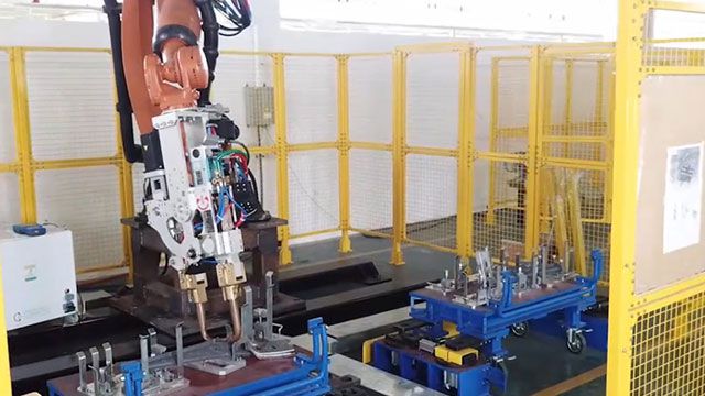 مسدس اللحام بالاسقاط MFDC